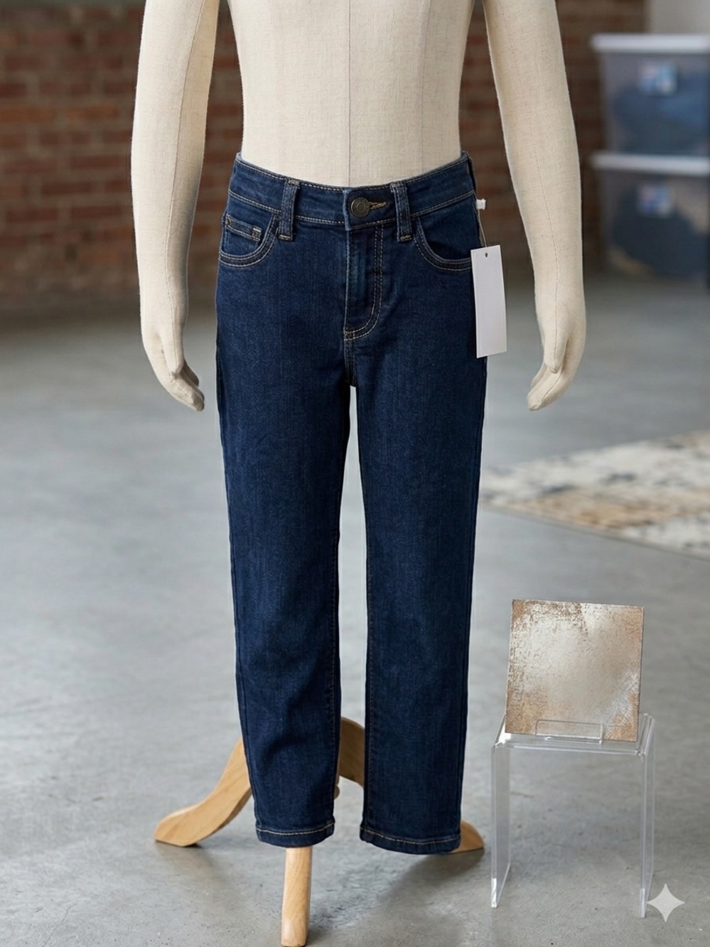 jumping beans Navy Blue Slim Jeans - Kids